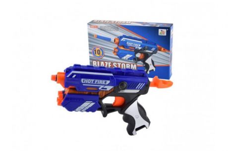 Игрушечное оружие Zecong Toys Пистолет помповый с мягкими пулями Blaze Storm