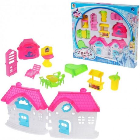 Кукольные домики и мебель Наша Игрушка Дом для куколки (9 предметов)