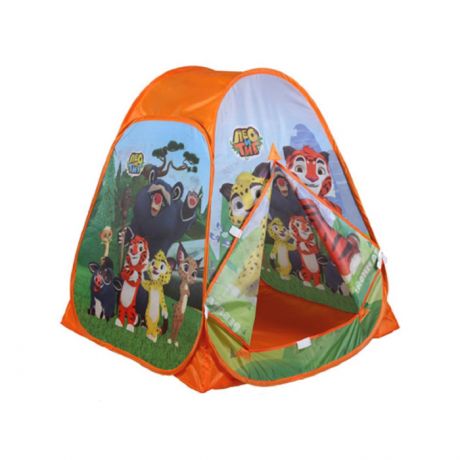 Палатки-домики Играем вместе Игровая палатка Лео и Тиг 81х90х81 см (в сумке)