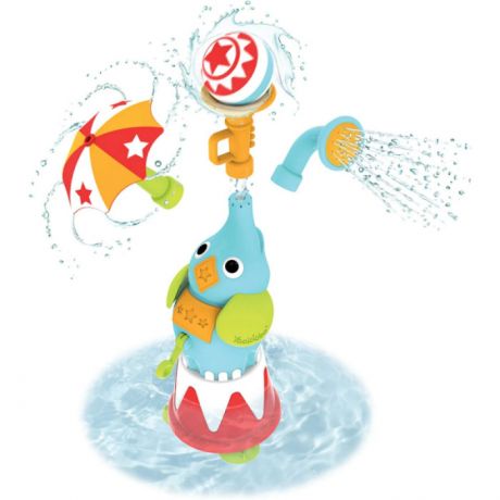 Игрушки для ванны Yookidoo Игрушка водная Слоненок-цирковое представление