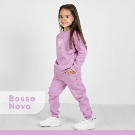 Спортивные костюмы Bossa Nova Костюм свитшот и брюки для девочки 042