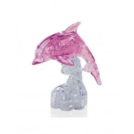 Пазлы Hobby Day 3D Пазл Магический кристалл Дельфин со светом на подставке (39 деталь)