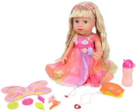 Куклы и одежда для кукол Zapf Creation Кукла Сестричка Soft Touch в платье единорога 43 см