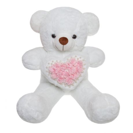 Мягкие игрушки KiDWoW Медведь с сердечком 301218581