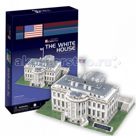 Сборные модели CubicFun 3D пазл Белый дом (США)