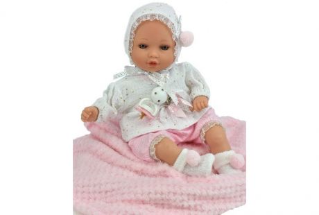 Куклы и одежда для кукол Marina&Pau Пупс Новорожденная девочка 37 см