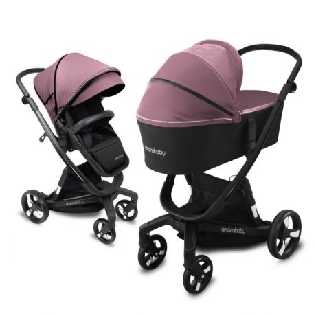 Коляски 2 в 1 AmaroBaby Tutum с auto brake