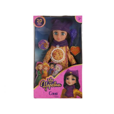 Куклы и одежда для кукол Карапуз Кукла озвученная Царевны Соня 32 см