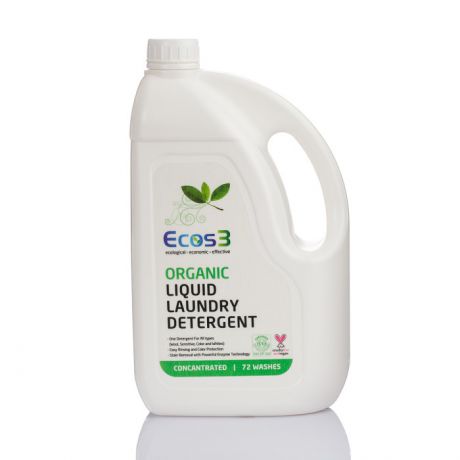Бытовая химия Ecos3 Органическое жидкое средство для стирки белья 2500 мл
