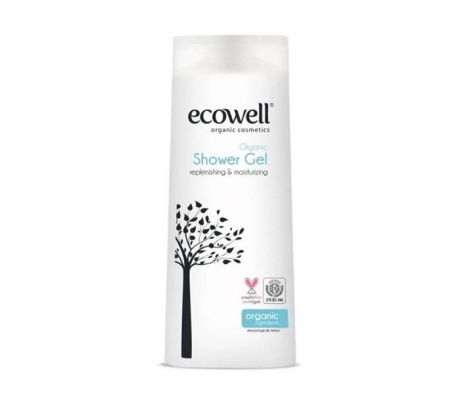 Косметика для мамы Ecowell Органический гель для душа replenishing and moisturizing 300 мл