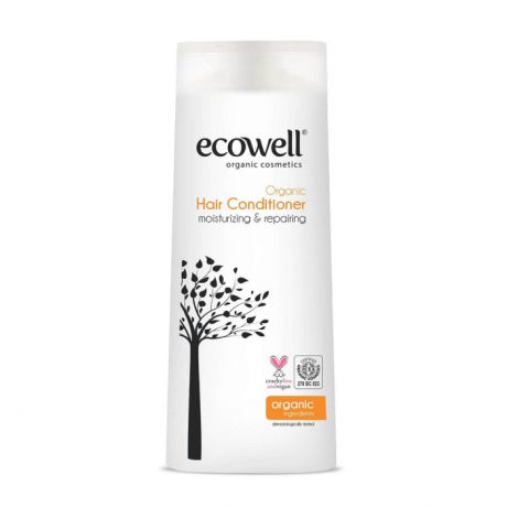 Косметика для мамы Ecowell Восстанавливающий кондиционер для волос Увлажнение и восстановление 300 мл