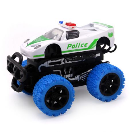 Машины Funky Toys Инерционная полицейская машинка die-cast с краш-эффектом 15.5 см