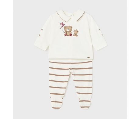 Комплекты детской одежды Mayoral Newborn Комплект для мальчика Мишка с воздушным змеем