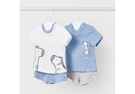 Комплекты детской одежды Mayoral Newborn Комплект Жирафы