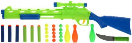 Игрушечное оружие Играем вместе Ружье с мягкими пулями и шариками с аксессуарами