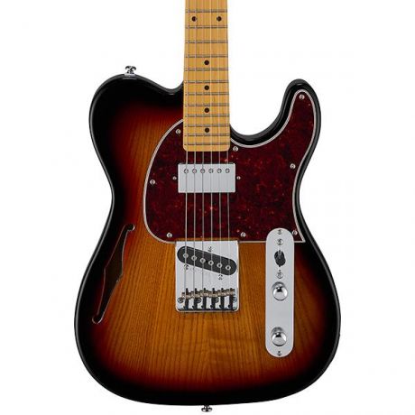 Электрогитара G&L Tribute ASAT Classic Bluesboy Semi-Hollow MP SF 3-Tone Sunburst