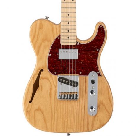 Электрогитара G&L Tribute ASAT Classic Bluesboy Semi-Hollow MP Natural Ash