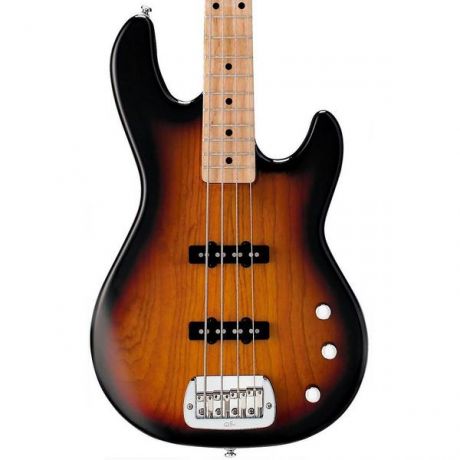 Бас-гитара G&L Tribute JB-2 MP Ash/Poplar 3-Tone Sunburst