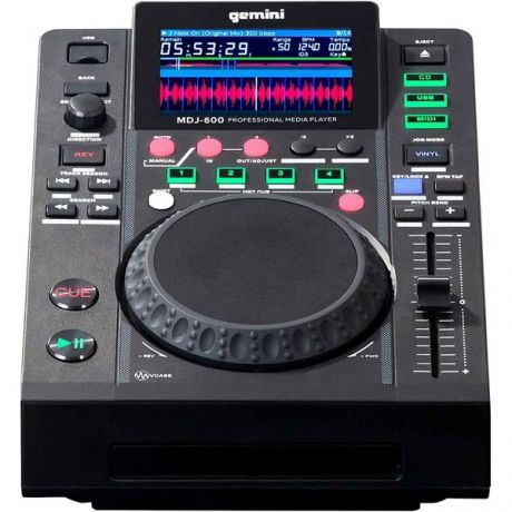 DJ контроллер Gemini DJ CD-проигрыватель MDJ-600