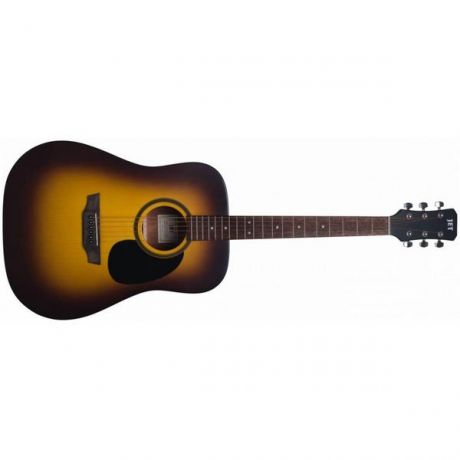 Акустическая гитара JET JD-255 Satin Sunburst