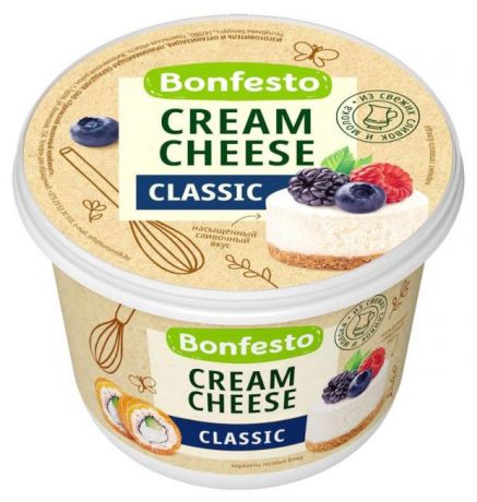 Сыр творожный Bonfesto Cream Cheese 70%, 500 г