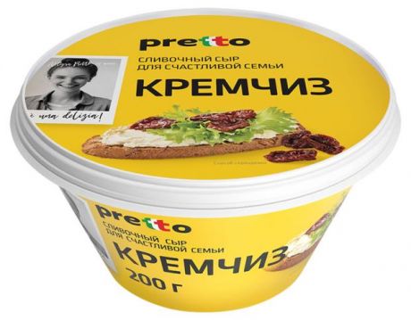 Сыр Pretto Кремчиз 70%, 200 г