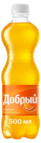Напиток газированный Добрый Апельсин с витамином C, 500 мл