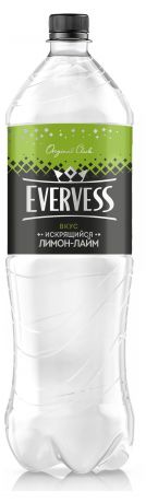Напиток газированный Evervess Искрящийся Лимон-Лайм, 1,5 л