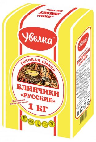 Готовая смесь Увелка Блинчики Русские, 1 кг