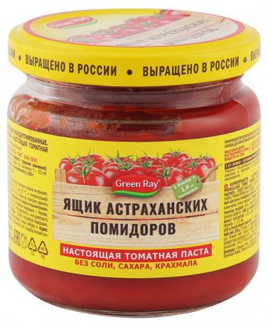 Паста томатная Ящик Астраханских помидоров, 205 г