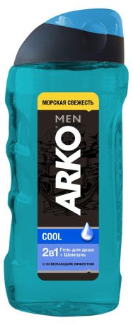 Подарочный набор Arko Men 2в1 Гель для душа + Шампунь Cool, 260 мл