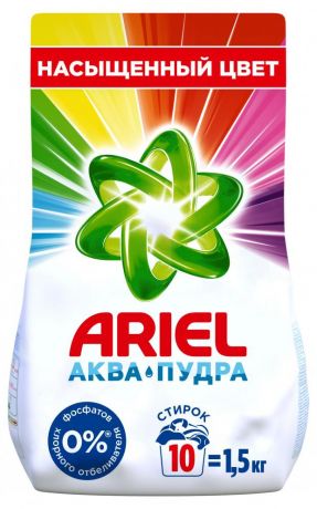 Стиральный порошок Ariel Автомат Color, 1.5 кг (10 стирок)