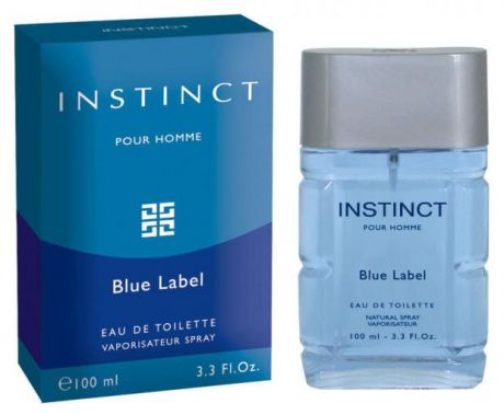 Туалетная вода Instinct Blue Label, 100 мл