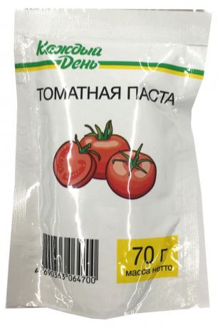 Паста томатная Каждый день, 70 г