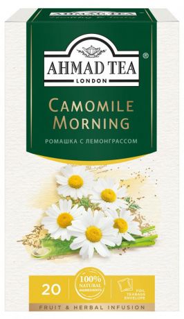 Чай травяной Ahmad Tea Камомайл Монинг, 30 г
