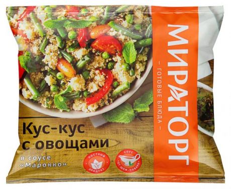 Смесь овощная Мираторг Vитамин кус-кус с овощами в соусе замороженная, 400 г
