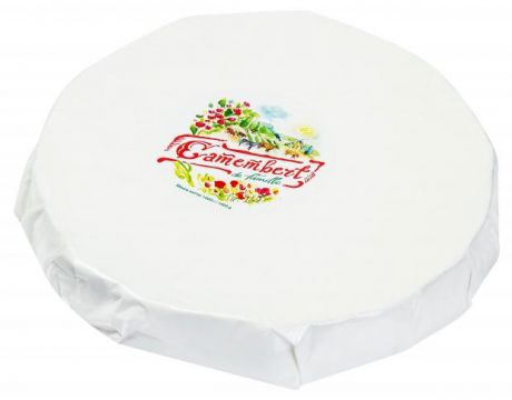 Сыр мягкий De Famille Камамбер 50% (0,1-0,5 кг), 1 упаковка ~ 0,3 кг