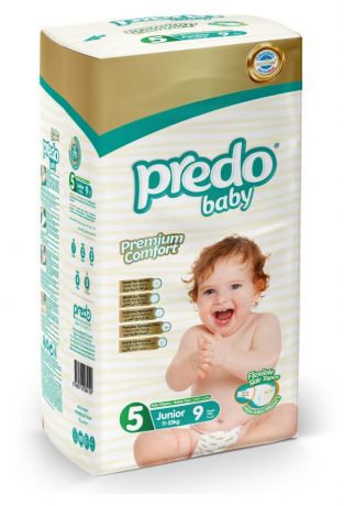 Подгузники Predo Baby 5 (11-25 кг), 9 шт