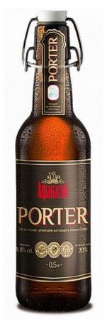 Пиво Афанасий Porter темно, 8%, 0,5 л