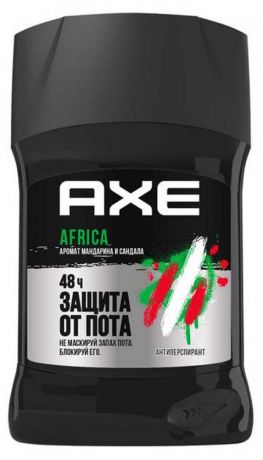 Антиперспирант стик мужской Axe Africa, 50 мл