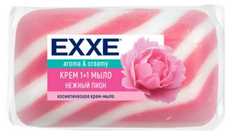 Мыло туалетное EXXE Нежный пион, 80 г