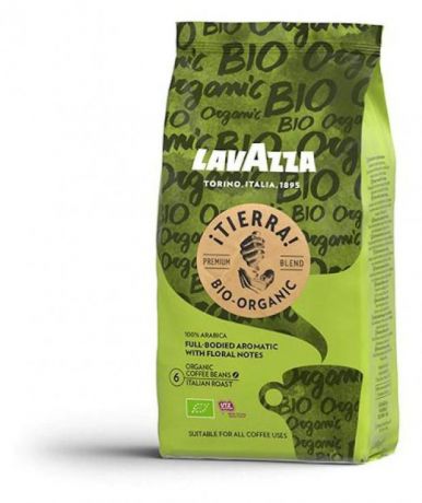 Кофе в зернах Lavazza Tierra Bio Organic, 500 г