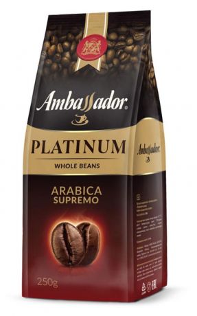 Кофе в зернах Ambassador Platinum, 250 г