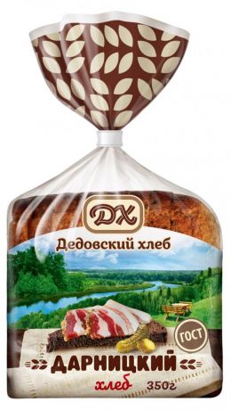 Хлеб Дарницкий Дедовский хлеб нарезанный, 350 г