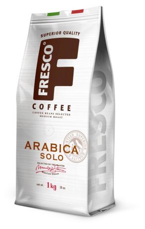Кофе в зернах Fresco Arabica Solo жареный, 1 кг