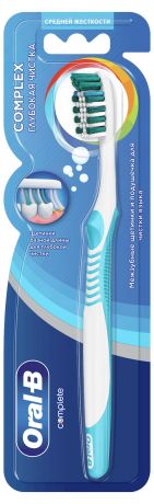 Зубная щетка Oral-B Complex Глубокая чистка для тщательной чистки между зубами средней жесткости, 1 шт
