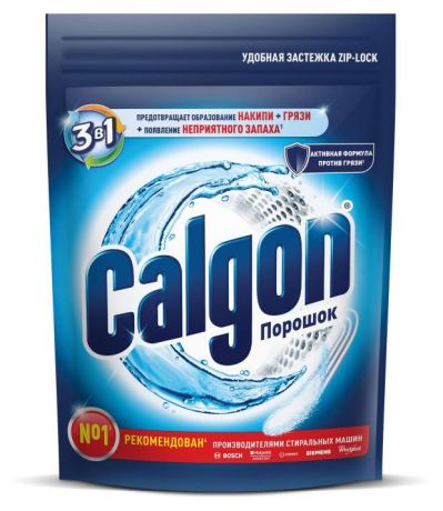 Средство для смягчения воды и предотвращения образования известкового налета Calgon 3 в 1, 400 г