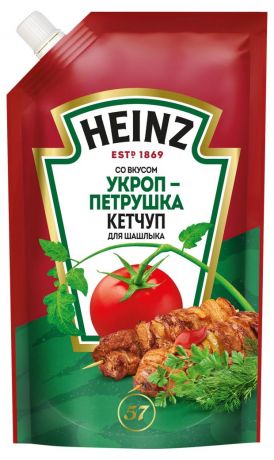 Кетчуп Heinz Укроп-петрушка, 320 г