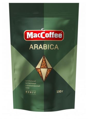 Кофе растворимый MacCoffee Arabica сублимированный, 150 г