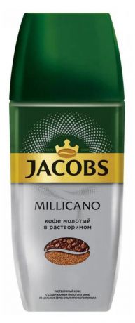 Кофе молотый Jacobs Millicano растворимый, 90 г